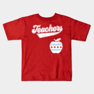 Chicago Teachers Fund Our Future Red For Ed Kids T-Shirt